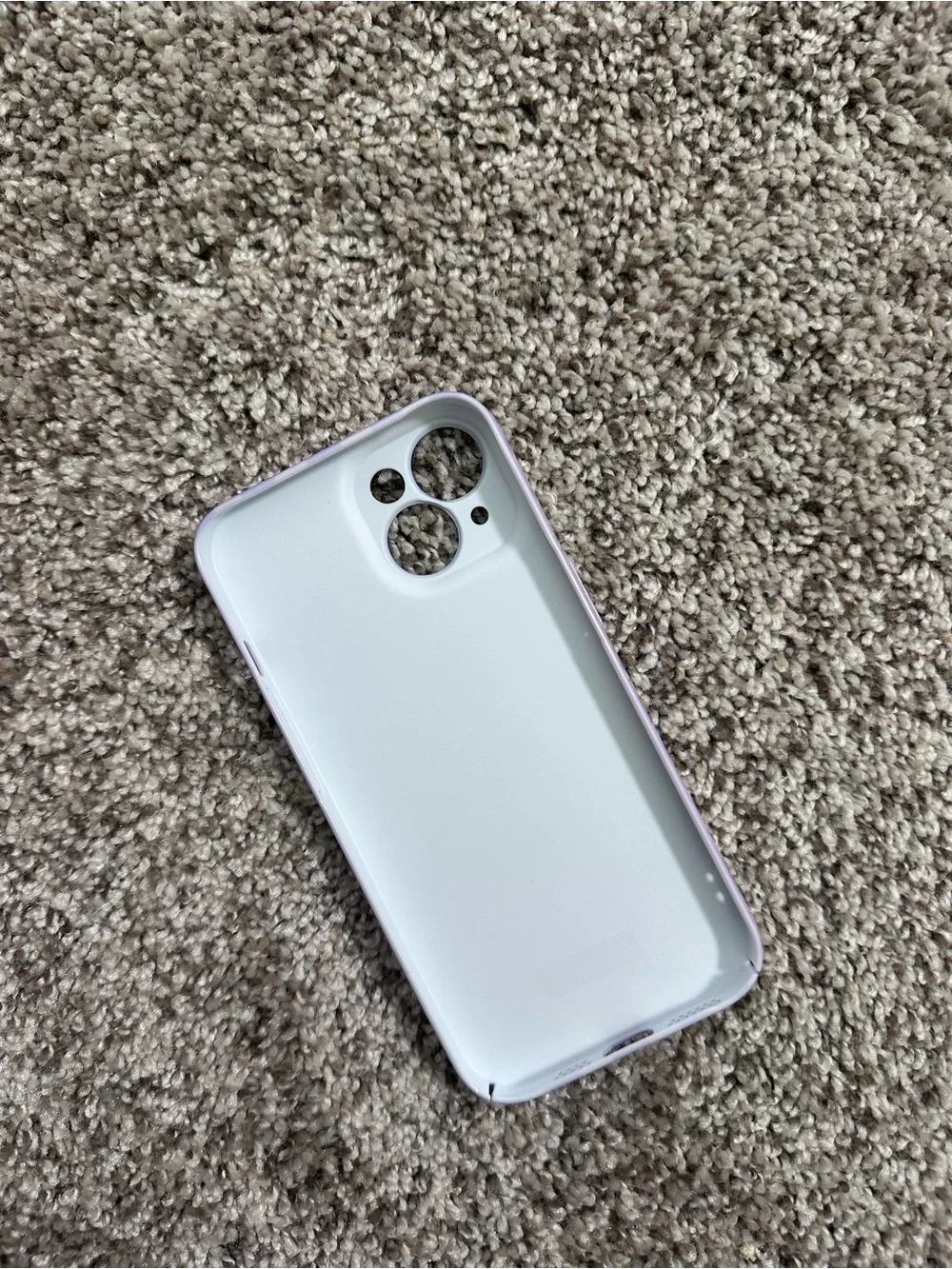 Apple Lavender Striped iPhone Case